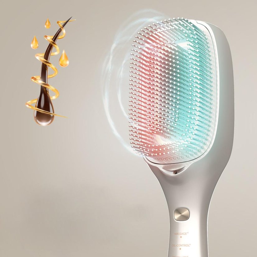 Elektrický kartáč Cecotec HairCare 100152 stříbrný