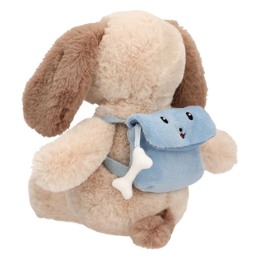 Milo the Plush Dog with Princess Mimi Backpack, 26 cm