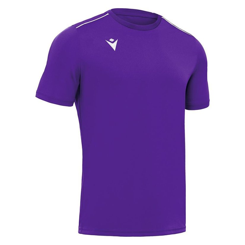 Macron Rigel Hero SS Kids' Jersey - Color: Wine red, Size: XS