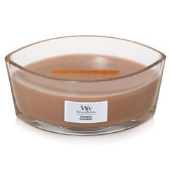 Svíčka WoodWick loď, Cashmere