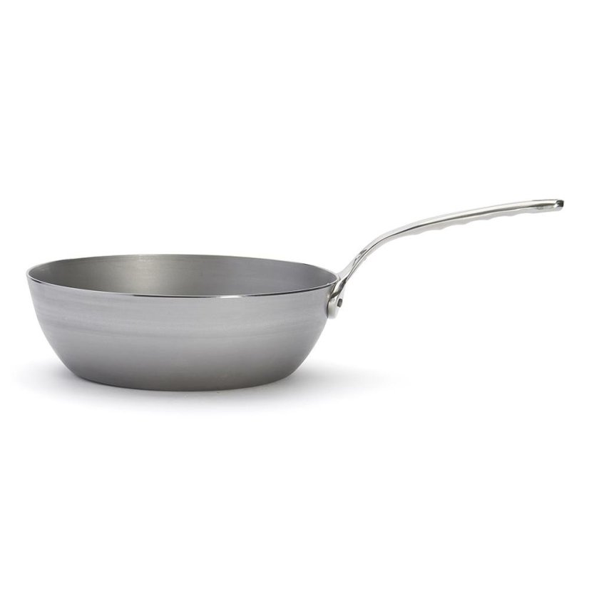 Ocelová hluboká pánev de Buyer Mineral B Pro 5684.28, 28 cm