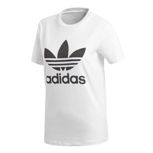 Dámské tričko Adidas Originals Trefoil Tee - Farbe: Schwarz, Größe: 36