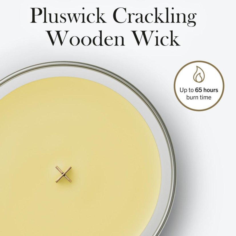 WoodWick közepes méretű gyertya, Yuzu & Vetiver