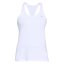 Dámské tílko Under Armour Hg Racer Tank - Barva: Bílá, Velikost: M