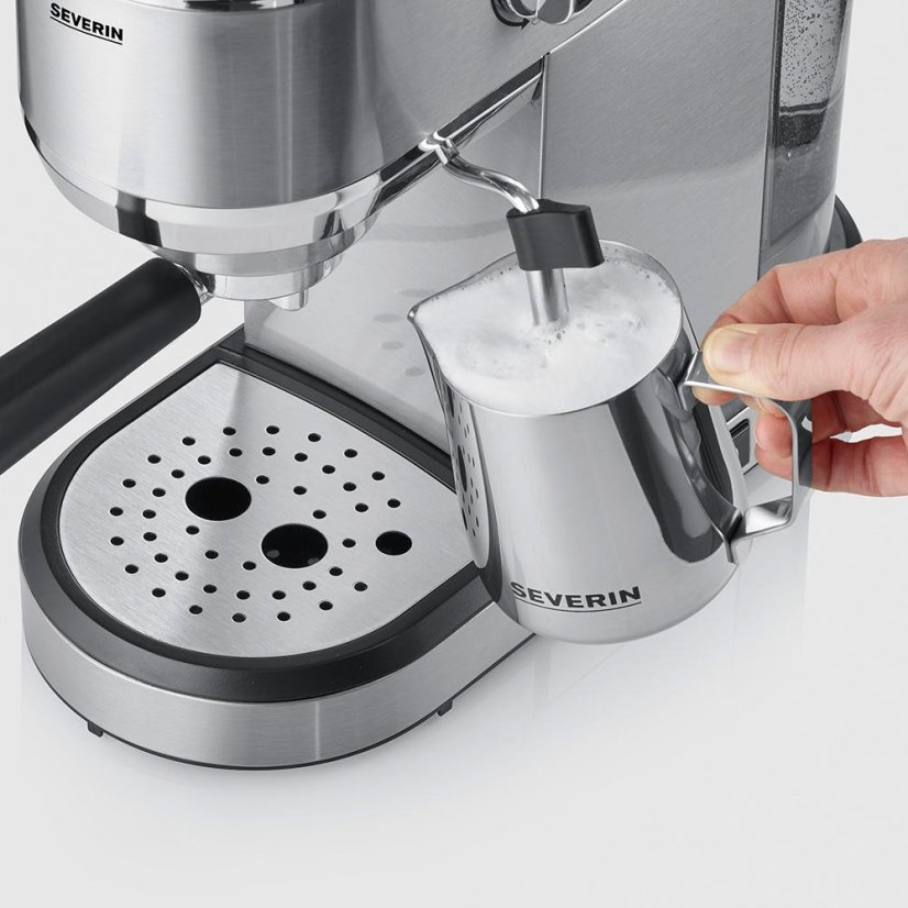 Hebelkaffeemaschine Severin Newspresa KA 5997 Edelstahl