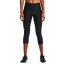Damen-Kompressionsleggings Under Armour HG Armour Hi Capri NS - Farbe: Schwarz, Größe: S