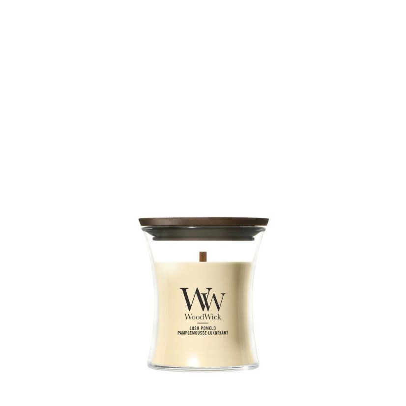 Świeca WoodWick mała, Lush Pomelo