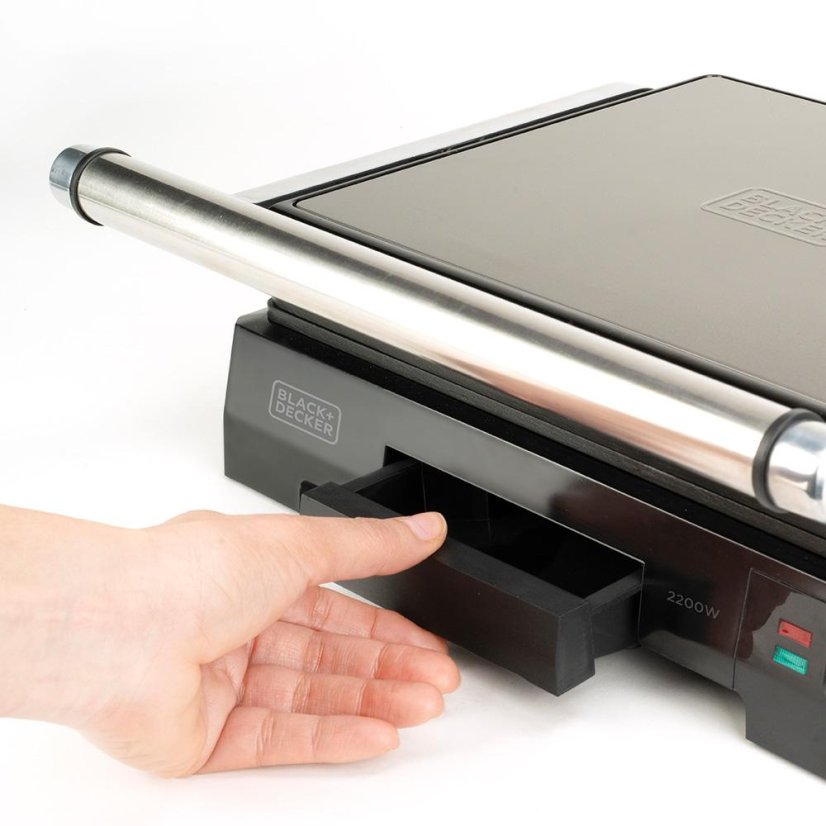 Grill kontaktowy Black+Decker BXGR2200E