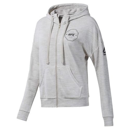 Mikina Reebok UFC Full Zip - Barva: Černá, Velikost: S