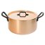 Pot with lid de Buyer INOCUIVRE 6466.20 copper