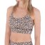 Hurley Impact CB Sports Bra - Color: Brown, Size: L