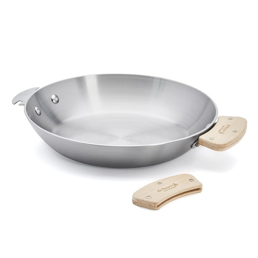 Pfanne de Buyer ALCHIMY LOQY 3663.24, 24 cm Edelstahl