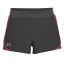 Women's Under Armour Speedpocket Run Shorts - Color: Black, Size: XS