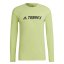 Pánské tričko Adidas TX TRAIL LONGSL - Farbe: Grün, Größe: L