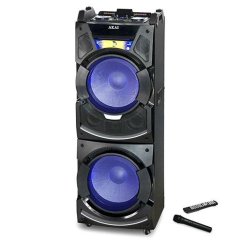 Čierny reproduktor AKAI DJ-S5H