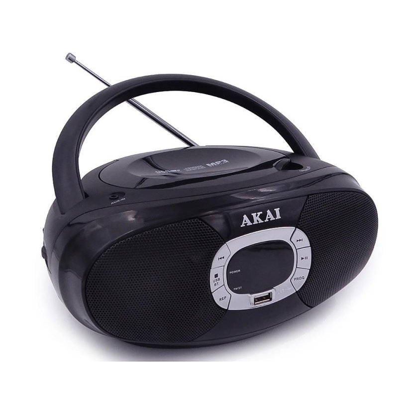 AKAI BM004A-614 Black Portable CD Player