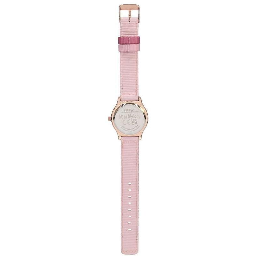 Miss Melody Wristwatch – Pink with Flowers