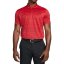 Pánské triko Nike Tiger Woods Advantage Stripe - Barva: Červená, Velikost: M