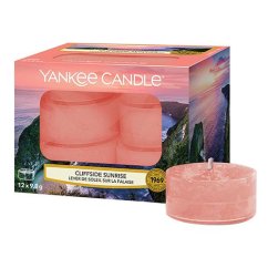 Svíčky čajové Yankee Candle 12 ks, Cliffside Sunrise