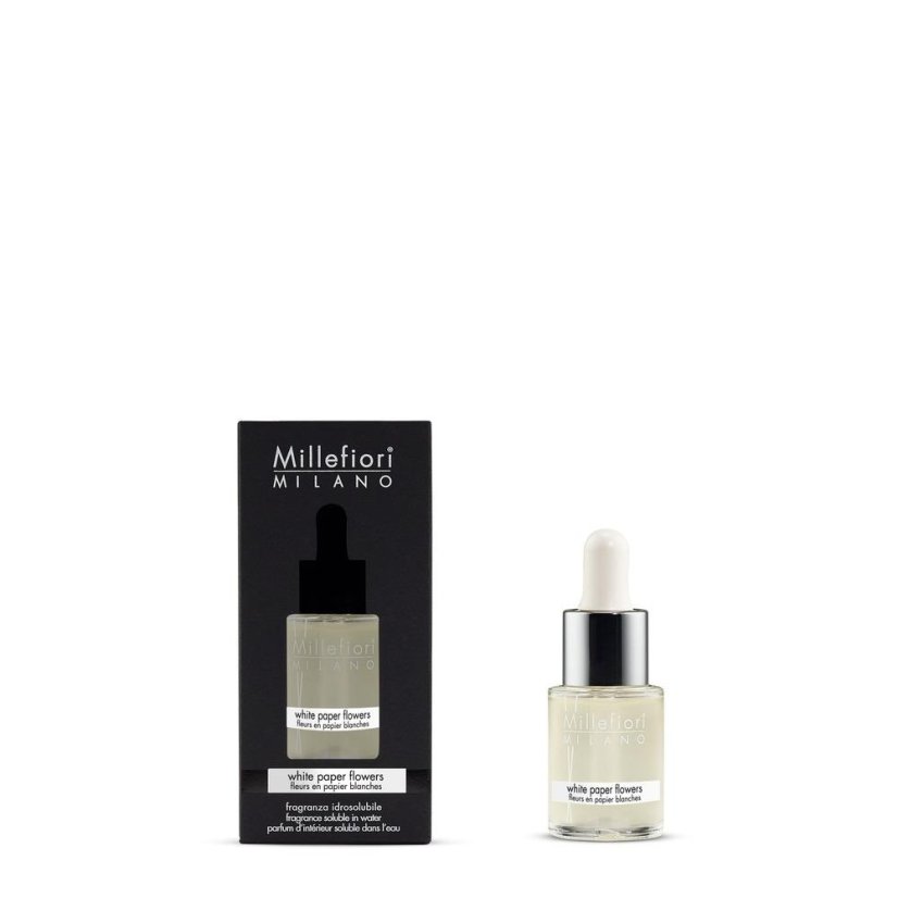 Aromaöl Millefiori Milano Natural, White Paper Flowers
