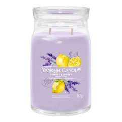 Svíčka Yankee Candle Signature velká, Lemon Lavender