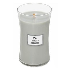 Svíčka WoodWick velká, Lavender & Cedar