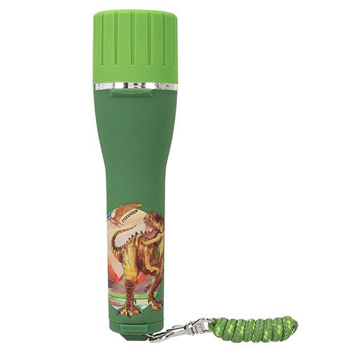 Dino World brown T-Rex pocket flashlight