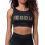 Dámský top Nebbia Gold Mesh Mini Top - Barva: Černá, Velikost: S