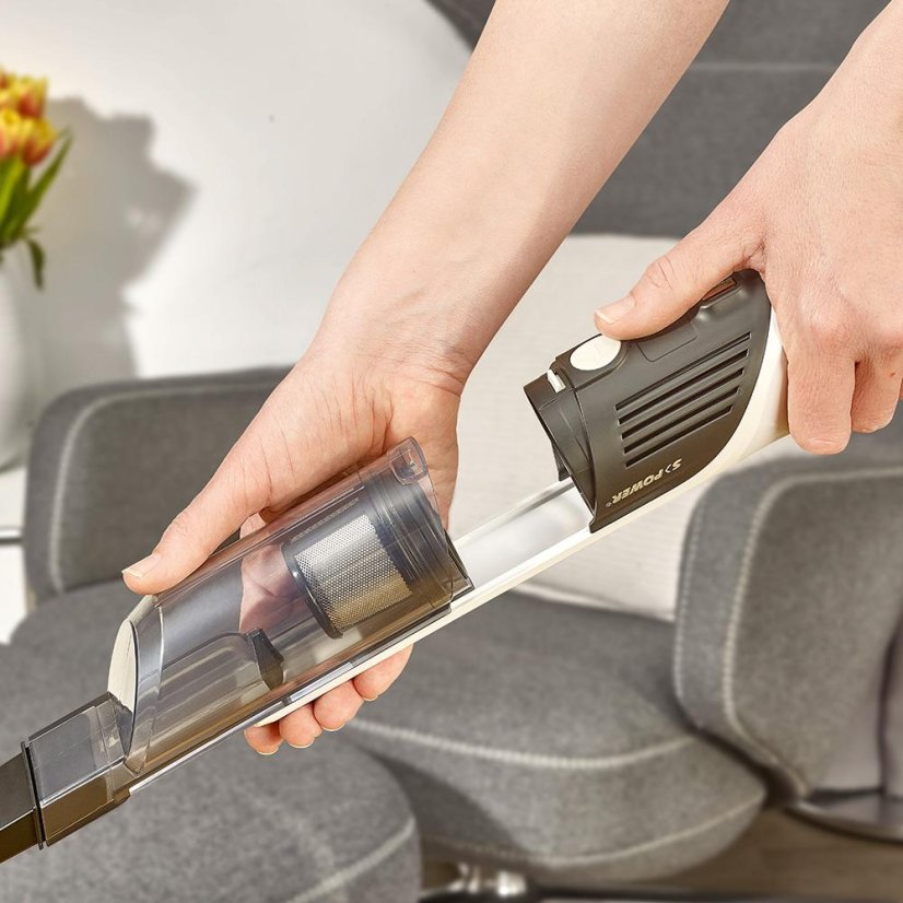 Severin HV 7140 white cordless handheld vacuum cleaner