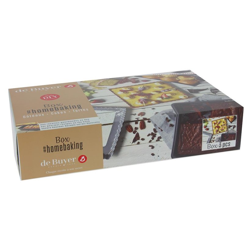 de Buyer HOMEBAKING 4713.03 baking pan set
