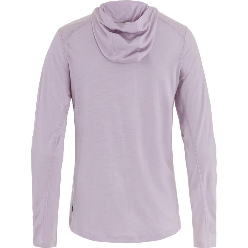 Dámské triko Fjällräven Abisko Wool Hoodie W - Kolor: Zielony, Rozmiar: M