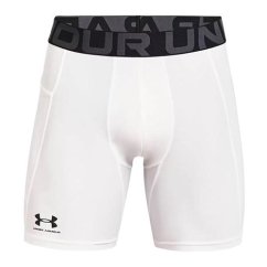 UA HG Armour Shorts-WHT