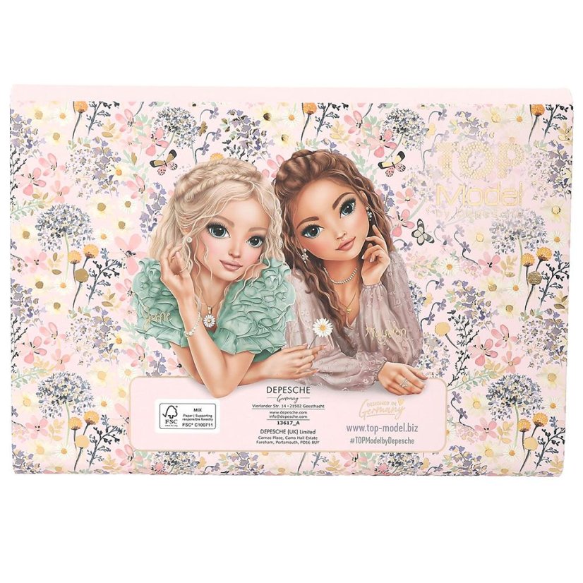 Zestaw listowy w segregatorze Top Model Summer Feeling June & Hayden