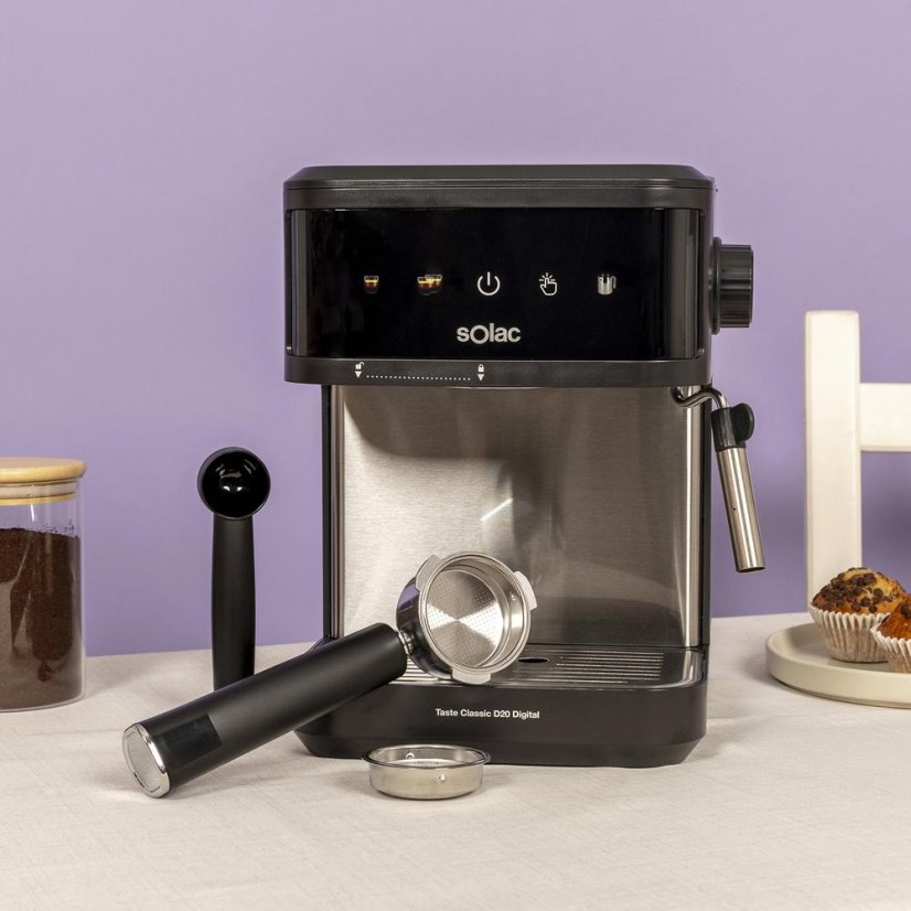 Espressomaschine Solac CE4421 Taste Classic D20 Digital,