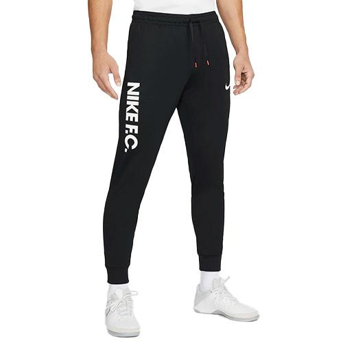 Pánské kalhoty Nike F.C. Dri-FIT - Szín: Fekete, Méret: XL