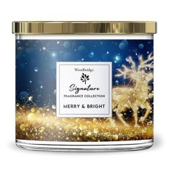 Woodbridge Signature Kerze, Merry & Bright