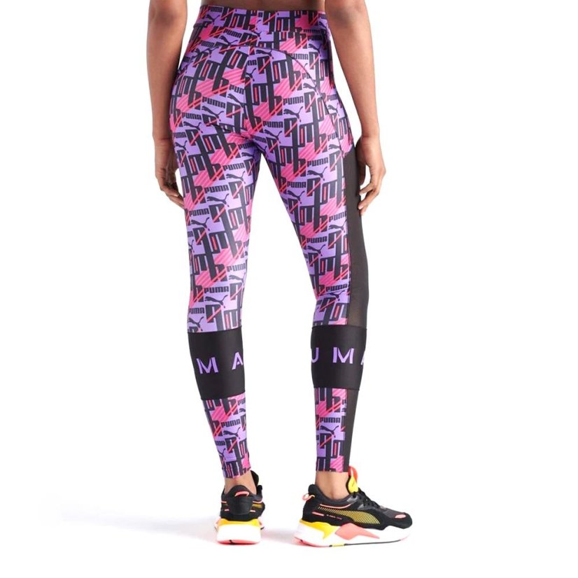 Puma XTG AOP női leggings - Szín: Lila, Méret: M