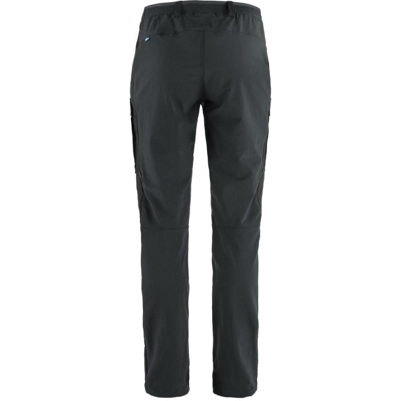 Dámské kalhoty Fjällräven Abisko Hybrid Trail Trousers W - Kolor: Czarny, Rozmiar: 36/R