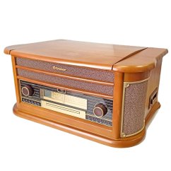 Roadstar HIF-1996D+BT drevený gramofón