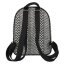 Top Model Lion leisure backpack, white and black