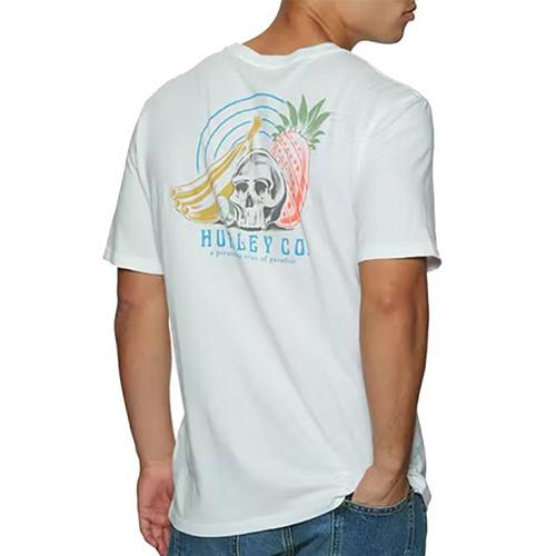 Herren-T-Shirt Hurley Evd Wash Still Life - Farbe: Schwarz, Größe: S