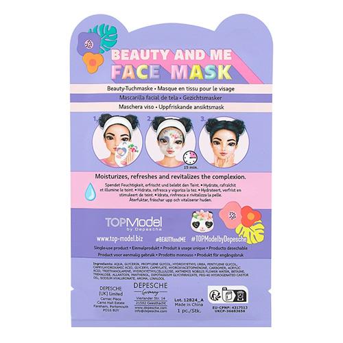 Top Model Bear Beauty & Me face mask, lilac