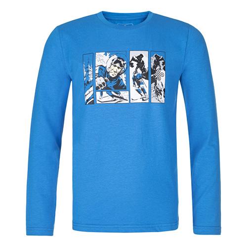 Kilpi Nurmes children's T-shirt - Color: Blue, Size: 134