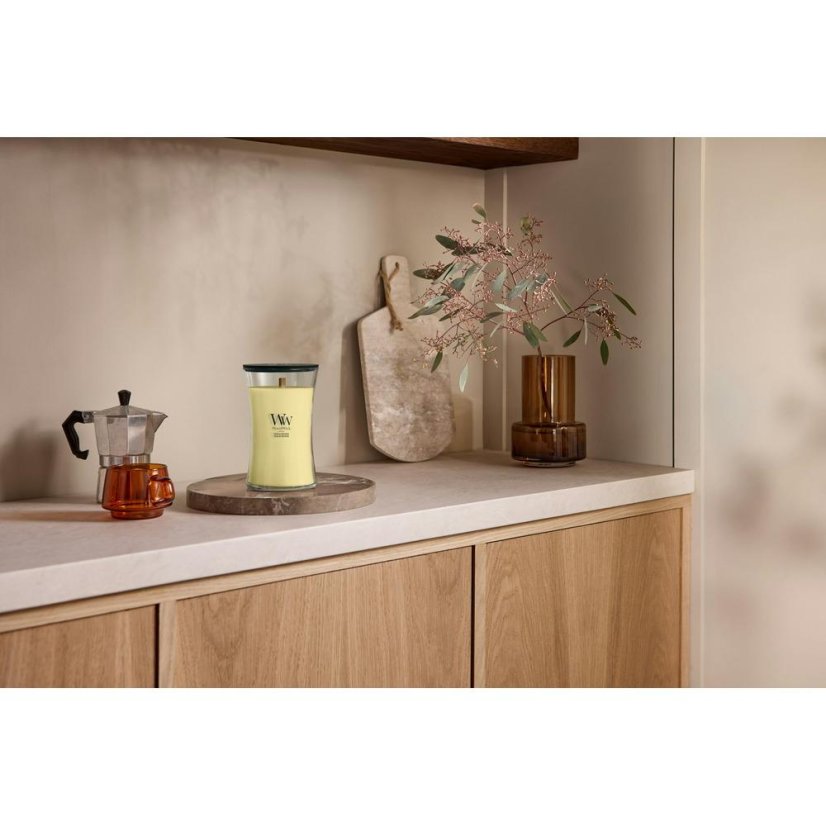 WoodWick Large Candle, Yuzu & Vetiver
