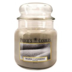 Price's Candles közepes méretű gyertya, Warm Cashmere