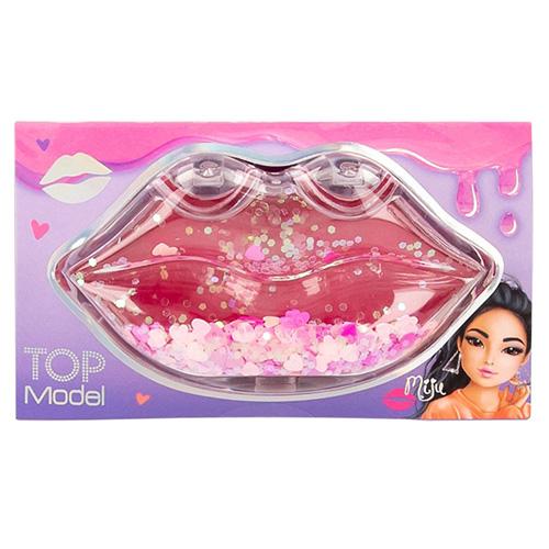 Lesk na rty ve tvaru úst Top Model Miju, Strawberry