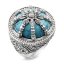 Ring Thomas Sabo Turquoise TR2025-646-17- - Größe: 48