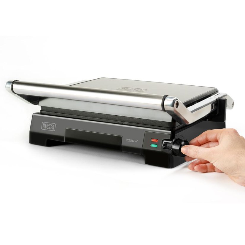 Grill kontaktowy Black+Decker BXGR2200E