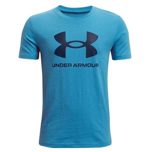Under Armour UA Sportstyle Logo SS Boys' T-Shirt - Color: Black, Size: M