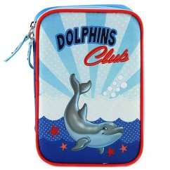 Školní penál Target Multy Dolphin Full 17311